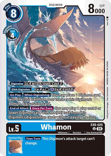 Image of Whamon [EX8-025] [Chain of Liberation]