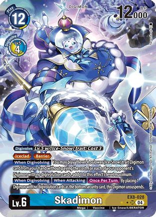 Image of Skadimon [EX8-028] (Alternate Art) [Chain of Liberation]