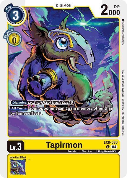 Image of Tapirmon [EX8-030] [Chain of Liberation]
