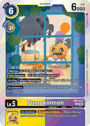 Image of Pumpkinmon [EX8-033] [Chain of Liberation]