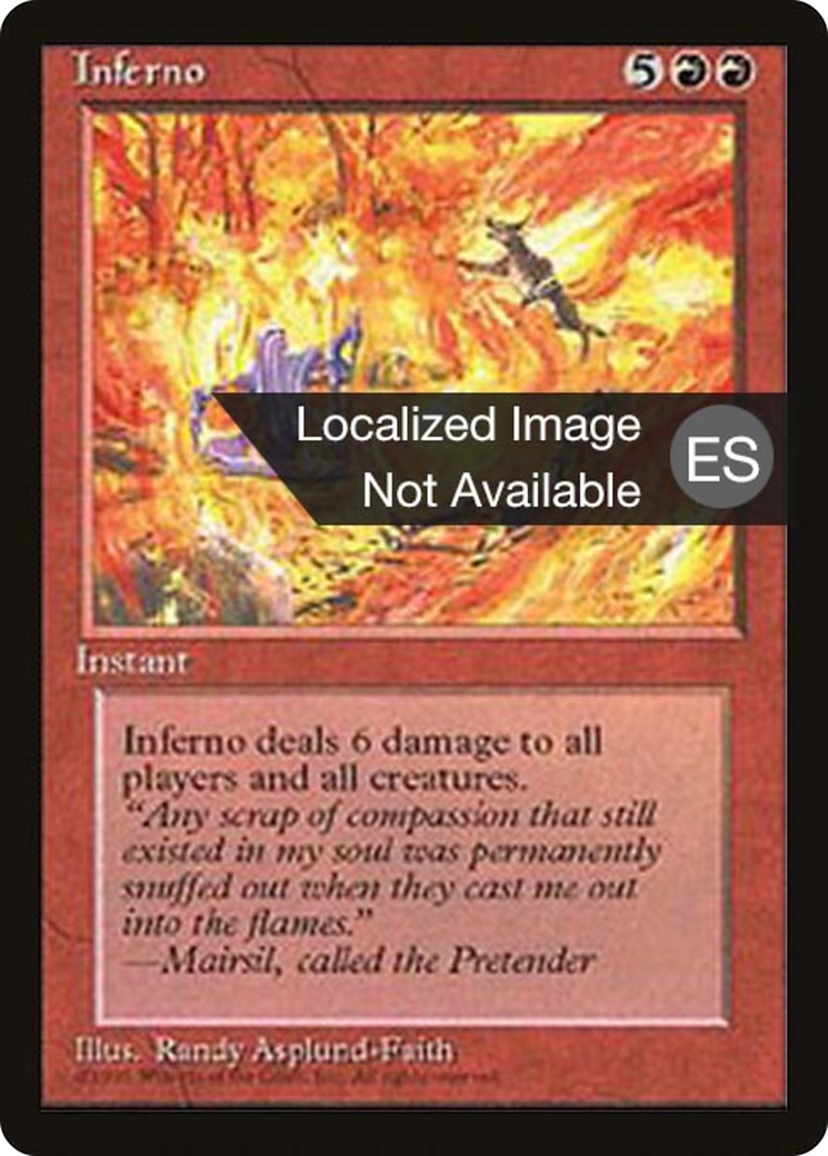 Image of Inferno [Fourth Edition (Foreign Black Border)]