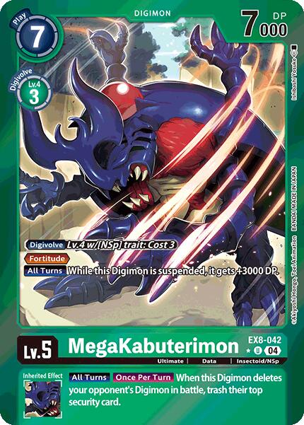 Image of MegaKabuterimon [EX8-042] (Limited Foil) [Chain of Liberation]