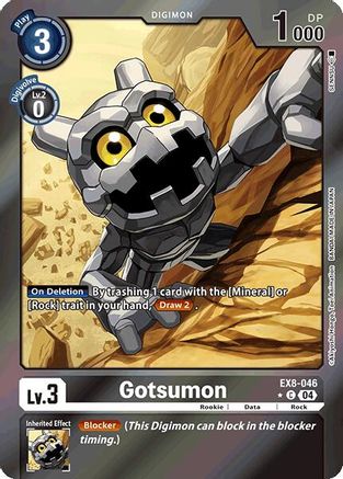 Image of Gotsumon [EX8-046] (Limited Foil) [Chain of Liberation]