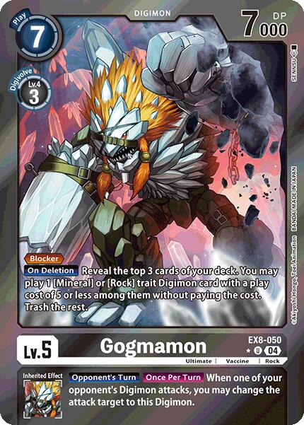 Image of Gogmamon [EX8-050] (Limited Foil) [Chain of Liberation]