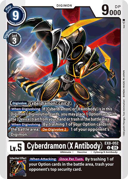 Image of Cyberdramon (X Antibody) [EX8-052] [Chain of Liberation]