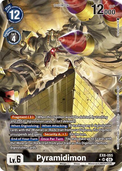 Image of Pyramidimon [EX8-055] (Alternate Art) [Chain of Liberation]