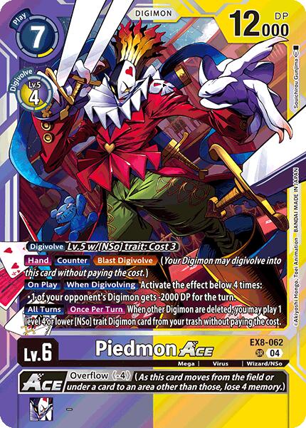 Image of Piedmon ACE [EX8-062] [Chain of Liberation]