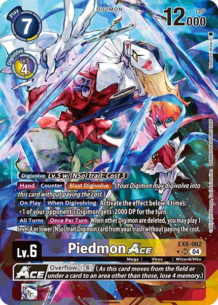 Image of Piedmon ACE [EX8-062] (Alternate Art) [Chain of Liberation]