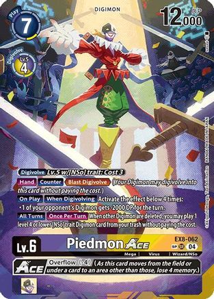 Image of Piedmon ACE [EX8-062] (Textured) [Chain of Liberation]