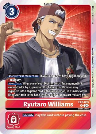 Image of Ryutaro Williams [EX8-065] [Chain of Liberation]