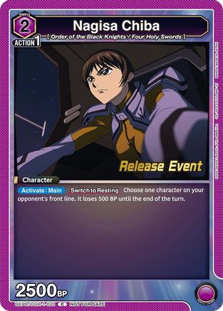 Image of Nagisa Chiba (UEPR/CGH-1-021) - UE04BT Code Geass Lelouch of the Rebellion Release Event Cards