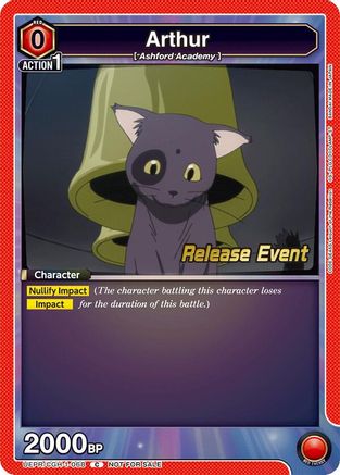 Image of Arthur (UEPR/CGH-1-068) - UE04BT Code Geass Lelouch of the Rebellion Release Event Cards