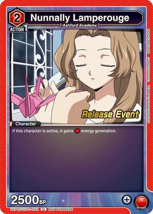 Image of Nunnally Lamperouge (082) (UEPR/CGH-1-082) - UE04BT Code Geass Lelouch of the Rebellion Release Event Cards