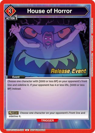 Image of House of Horror (UEPR/CGH-1-098) - UE04BT Code Geass Lelouch of the Rebellion Release Event Cards