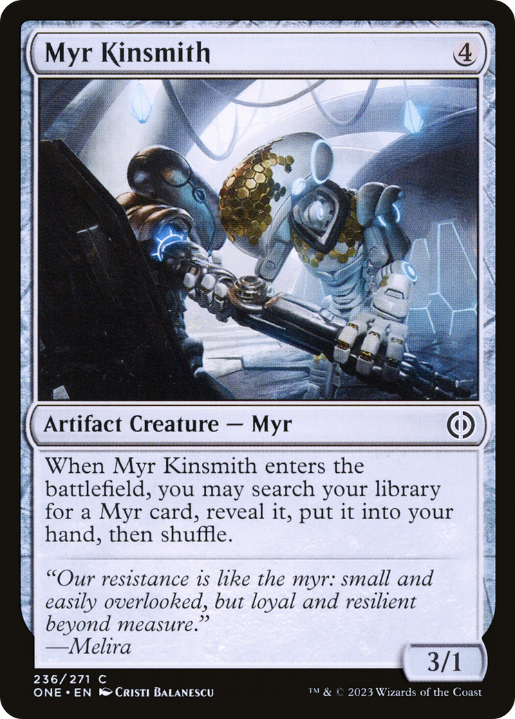 Image of Myr Kinsmith [Phyrexia: All Will Be One]