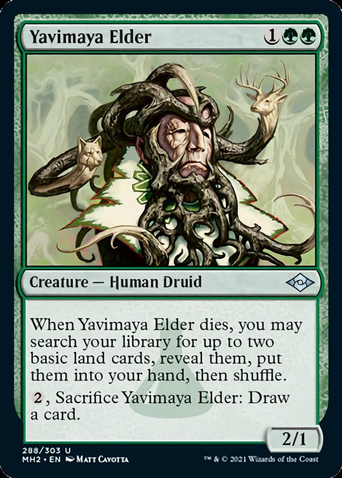 Image of Yavimaya Elder (Foil Etched) [Modern Horizons 2]