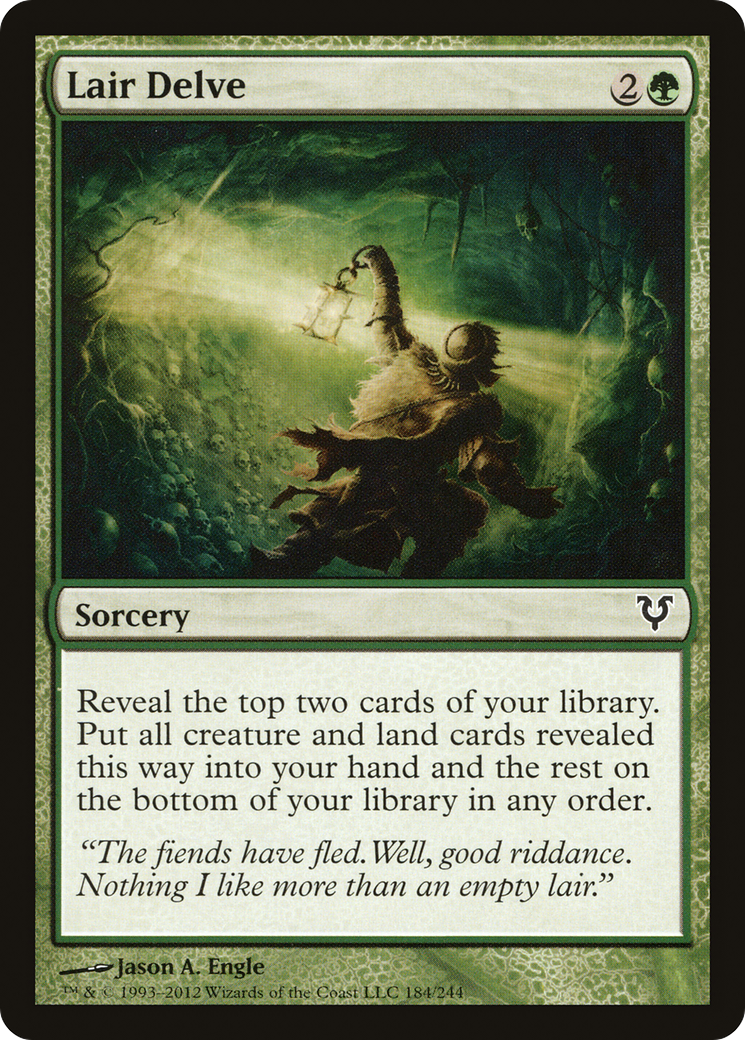 Image of Lair Delve [Avacyn Restored]