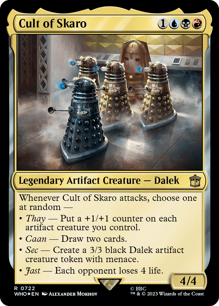 Image of Cult of Skaro (Surge Foil) [Doctor Who]