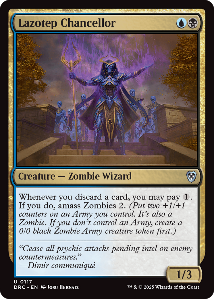 Image of Lazotep Chancellor [Aetherdrift Commander]