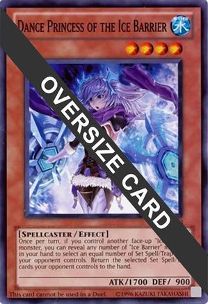 Image of Dance Princess of the Ice Barrier (Oversized) [STBL-EN033] Promo