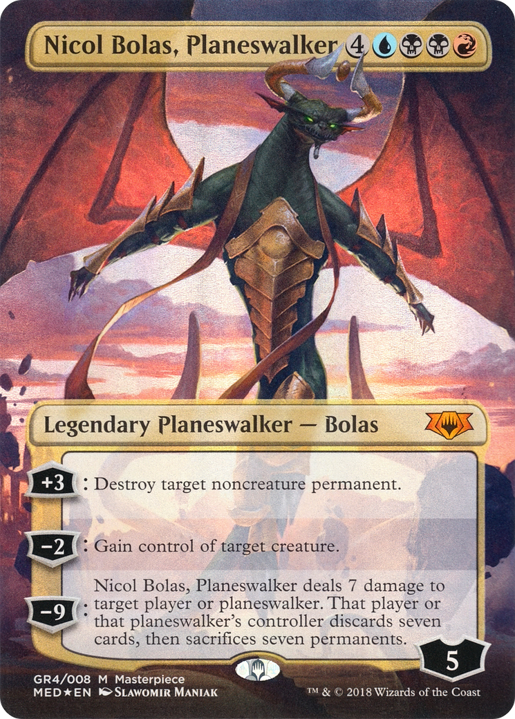 Image of Nicol Bolas, Planeswalker [Mythic Edition]