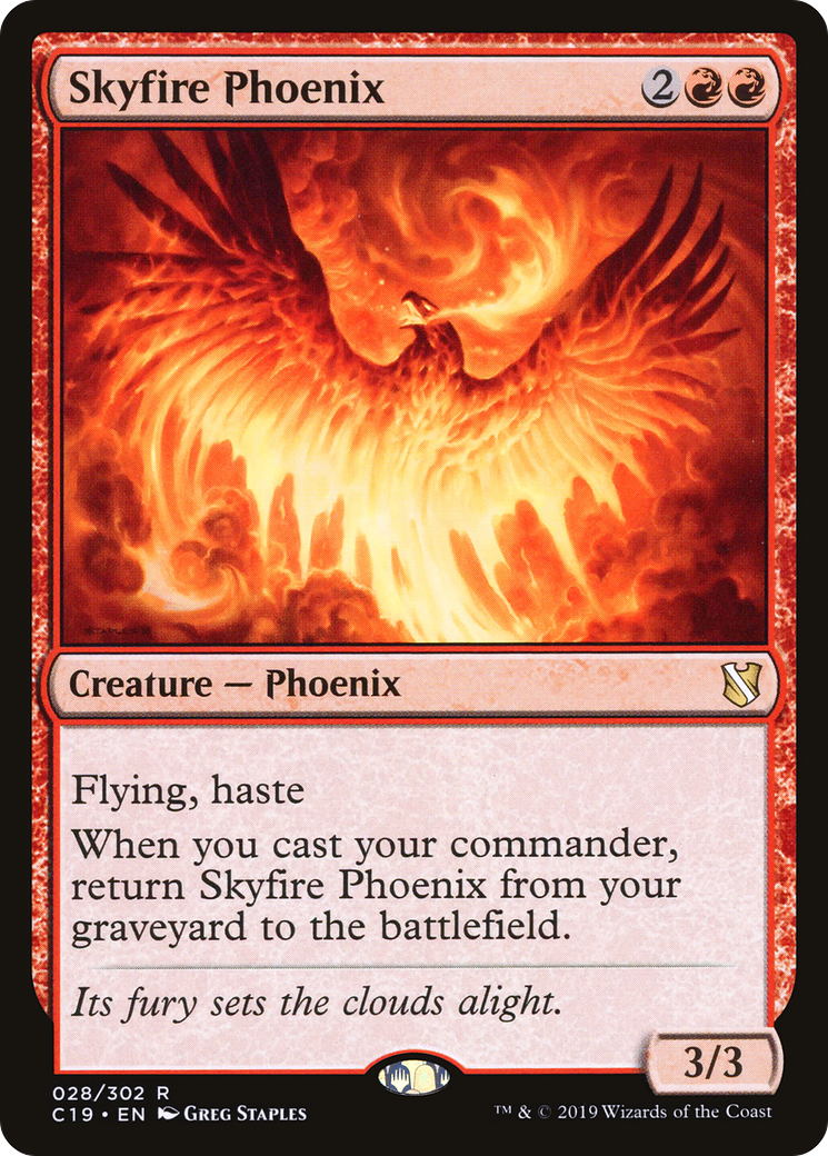 Image of Skyfire Phoenix [Commander 2019]