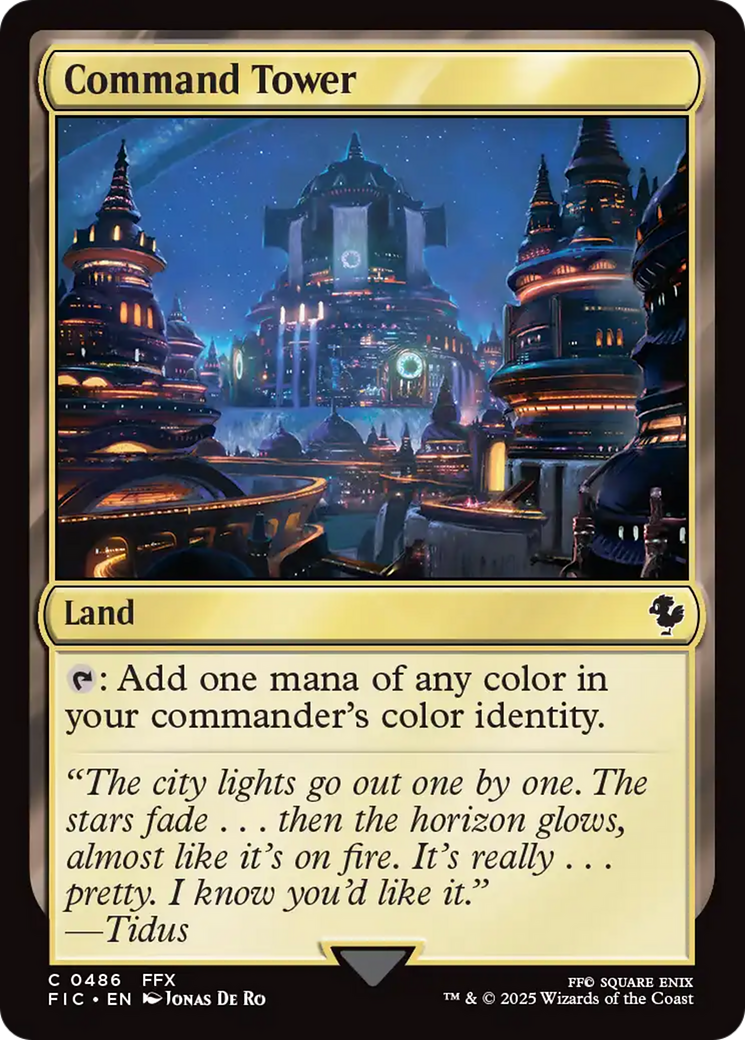 Image of Command Tower (0486) [FINAL FANTASY Commander]