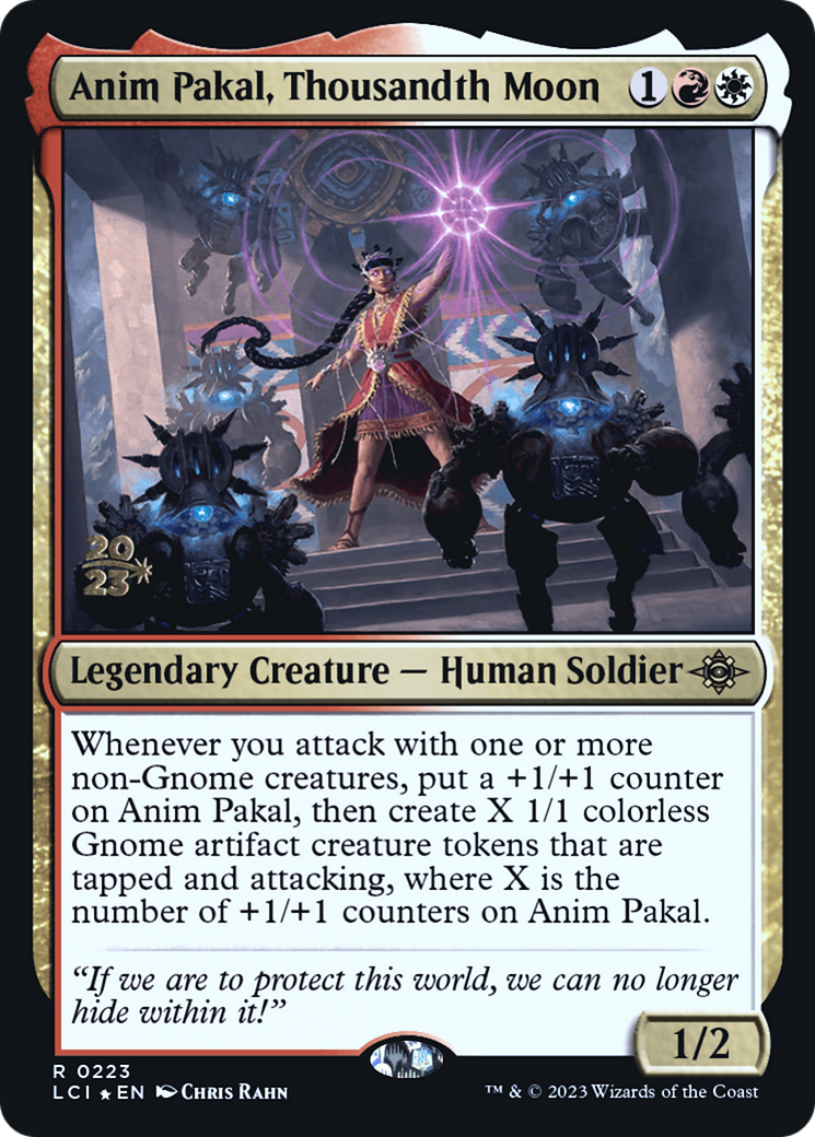 Image of Anim Pakal, Thousandth Moon [The Lost Caverns of Ixalan Prerelease Cards]