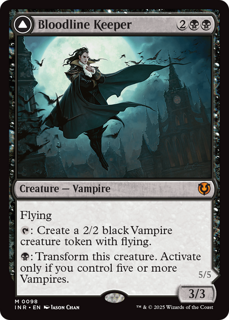 Image of Bloodline Keeper // Lord of Lineage [Innistrad Remastered]