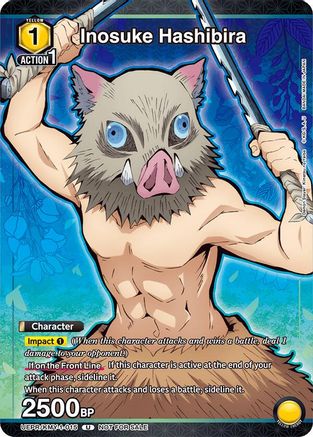 Image of Inosuke Hashibira (UEPR/KMY-1-015) - Union Arena Promotion Cards