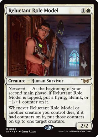Image of Reluctant Role Model (Promo Pack) [Duskmourn: House of Horror Promos]