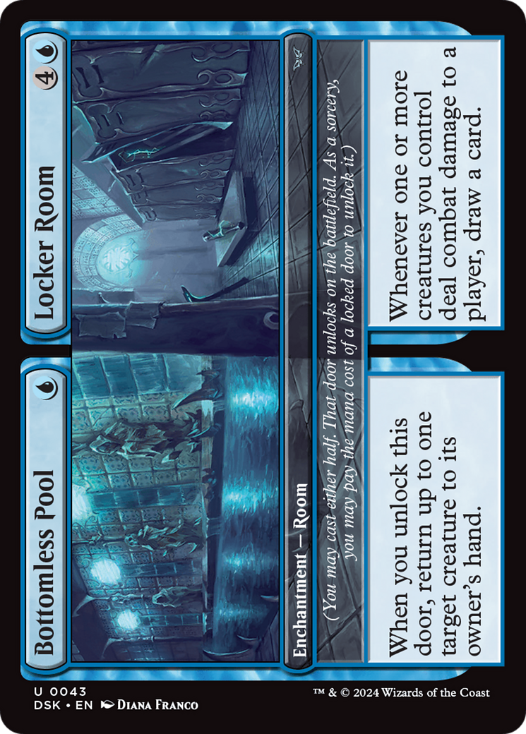 Image of Bottomless Pool // Locker Room [Duskmourn: House of Horror]
