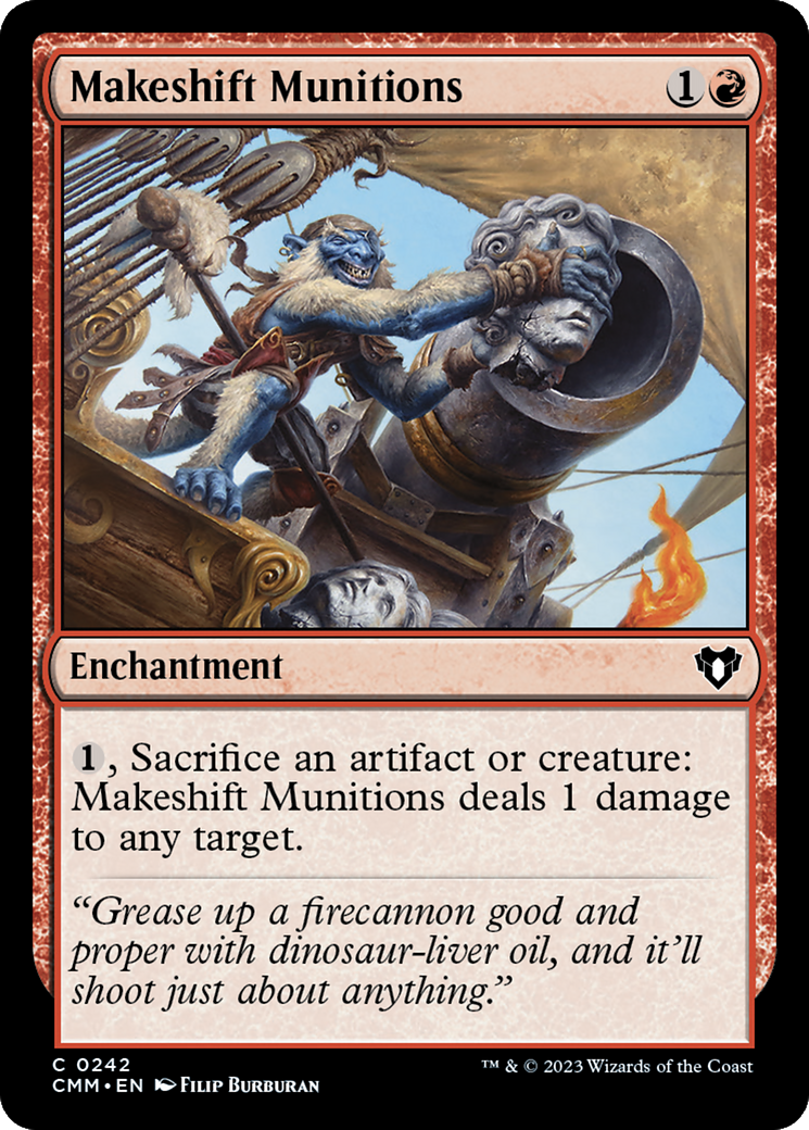 Image of Makeshift Munitions [Commander Masters]