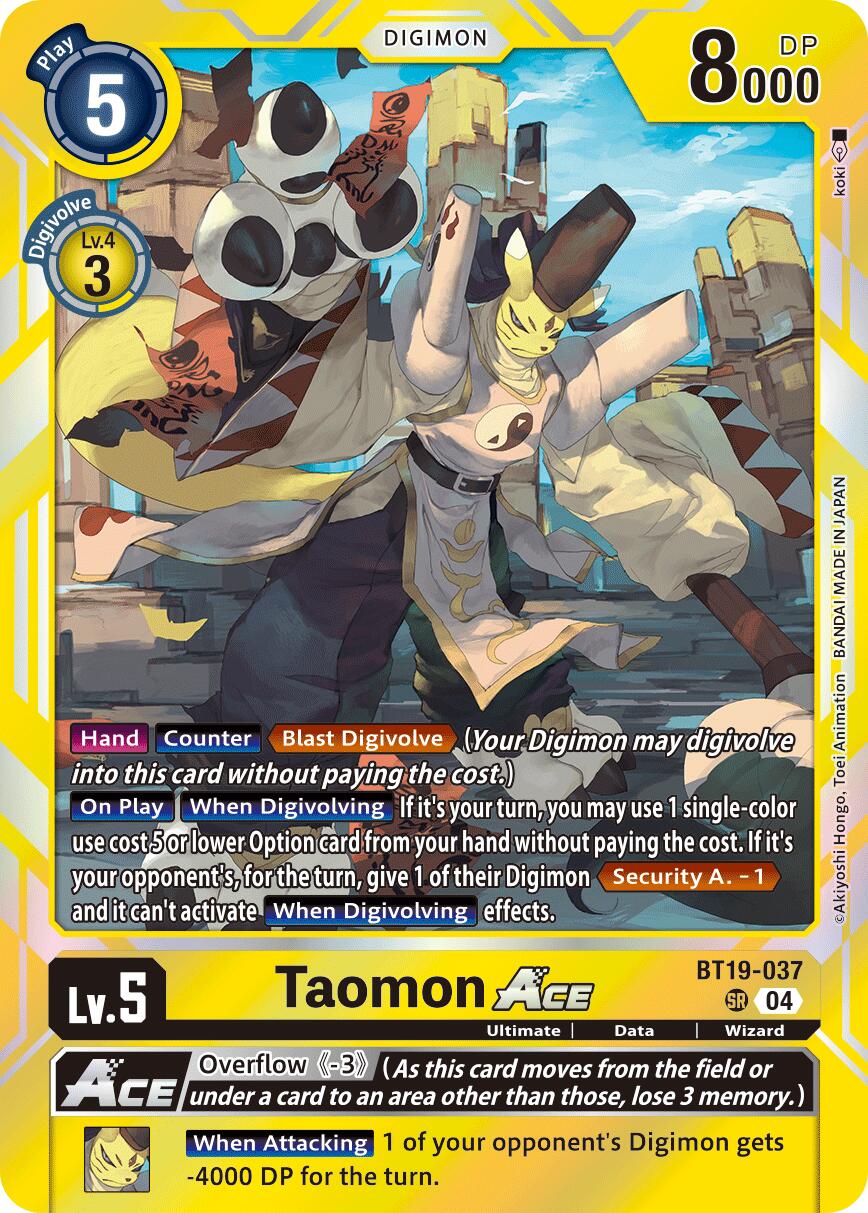 Image of Taomon ACE [BT19-037] [Release Special Booster Ver.2.5]