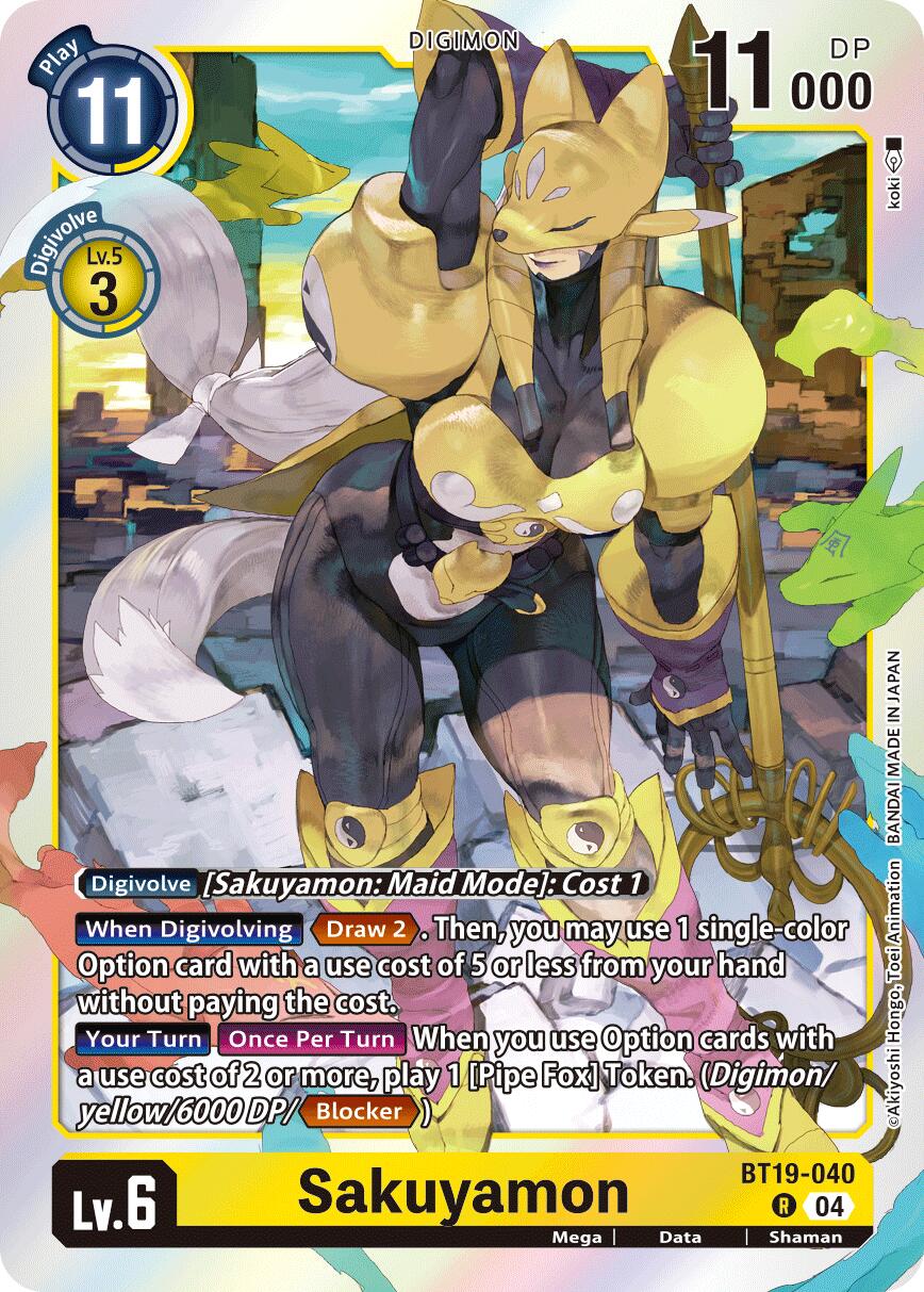 Image of Sakuyamon [BT19-040] [Release Special Booster Ver.2.5]