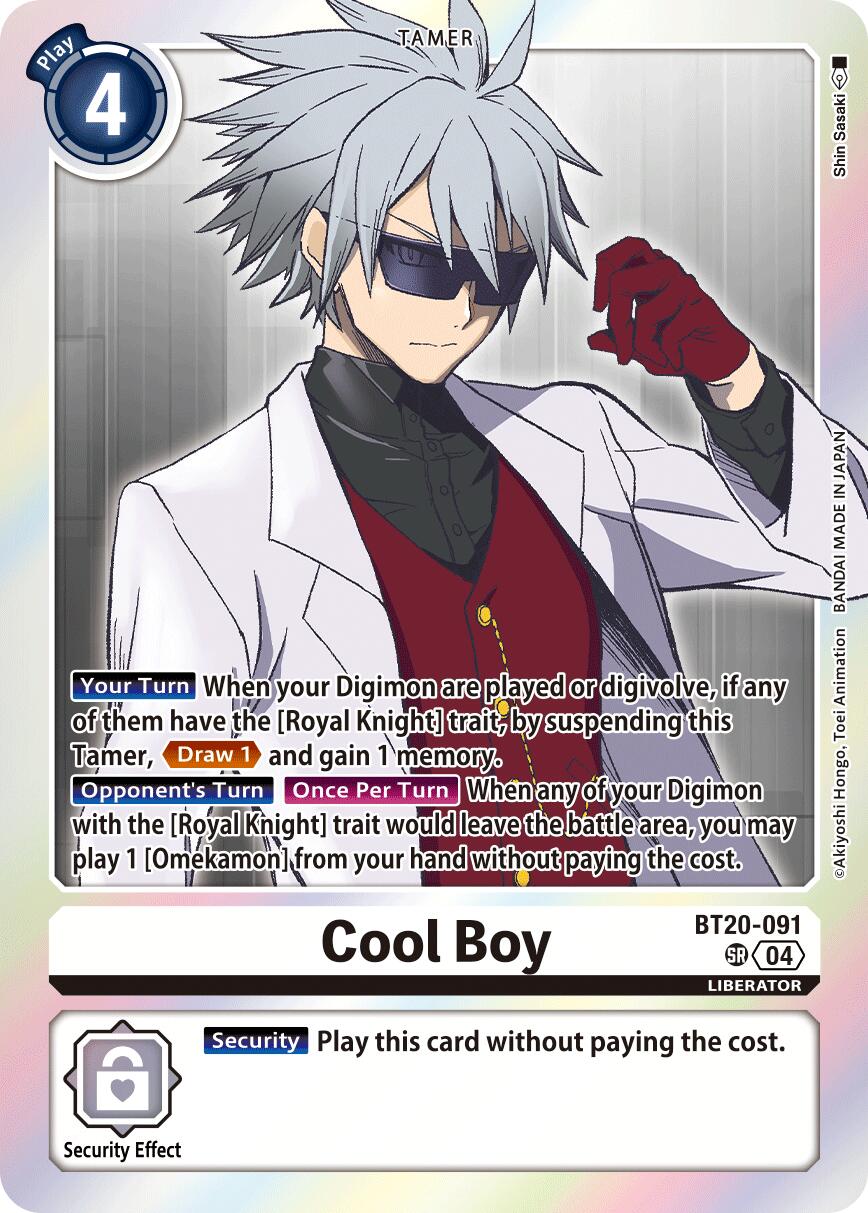 Image of Cool Boy [BT20-091] [Release Special Booster Ver.2.5]