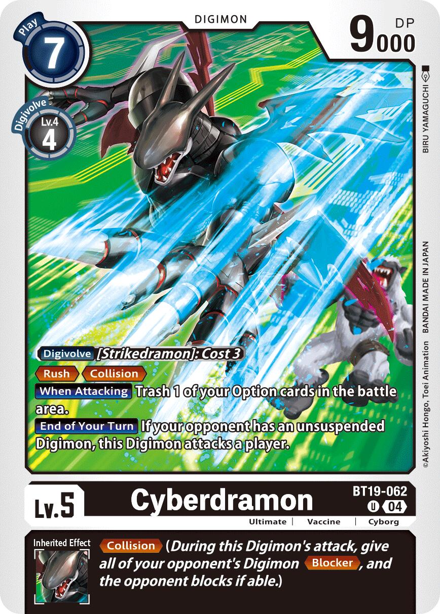 Image of Cyberdramon [BT19-062] [Release Special Booster Ver.2.5]