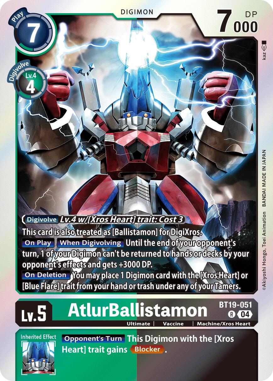 Image of AtlurBallistamon [BT19-051] [Release Special Booster Ver.2.5]
