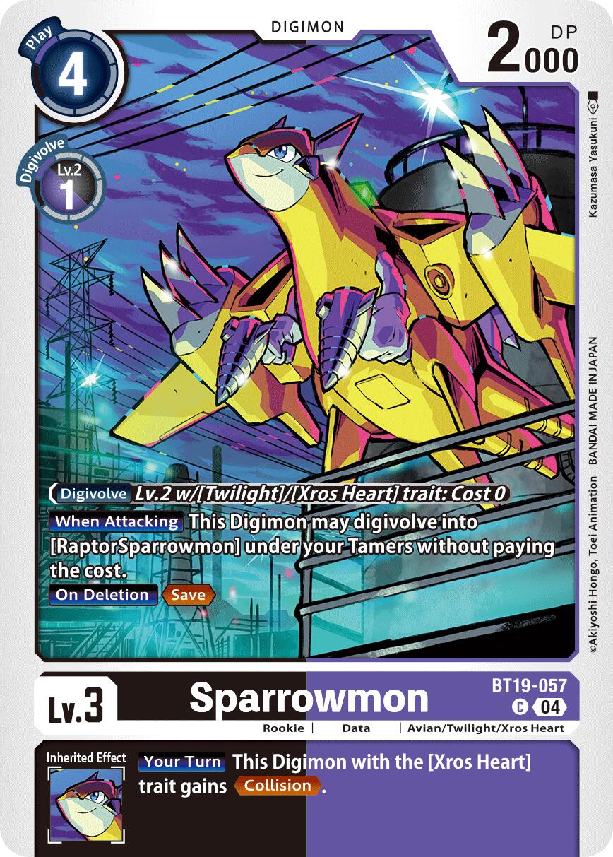 Image of Sparrowmon [BT19-057] [Release Special Booster Ver.2.5]