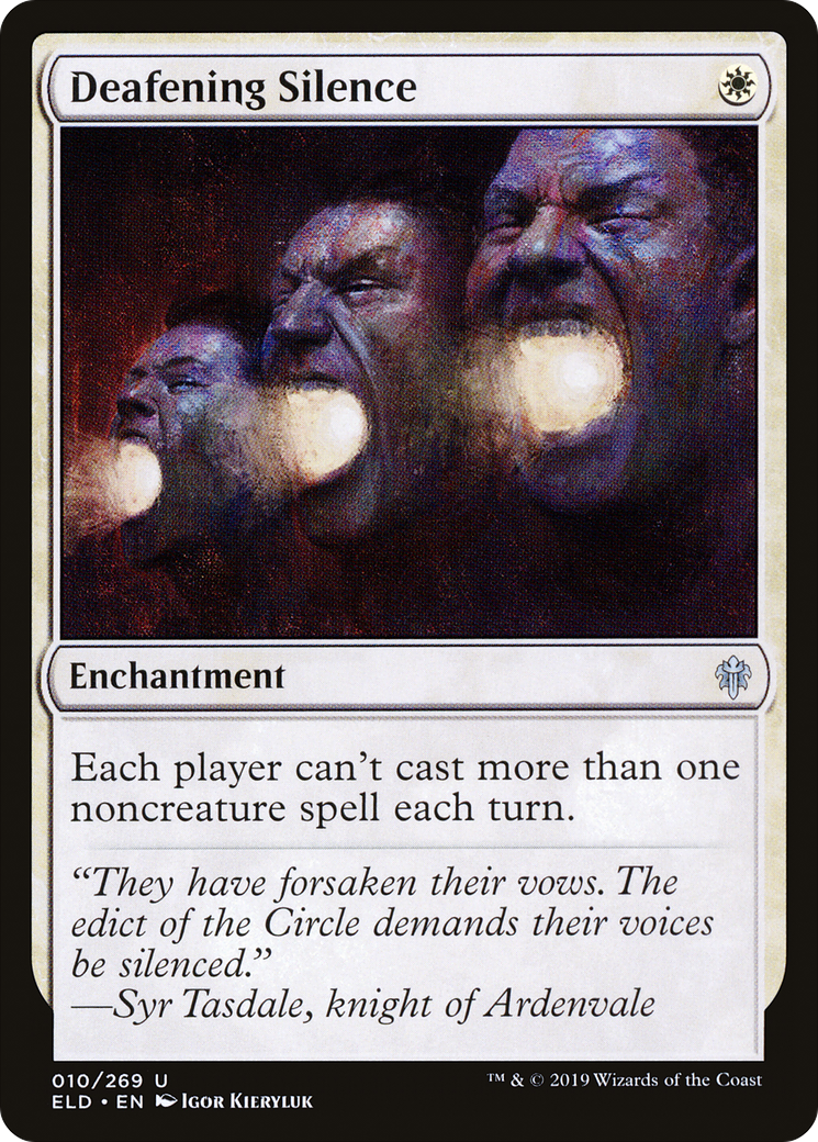 Image of Deafening Silence [Throne of Eldraine]