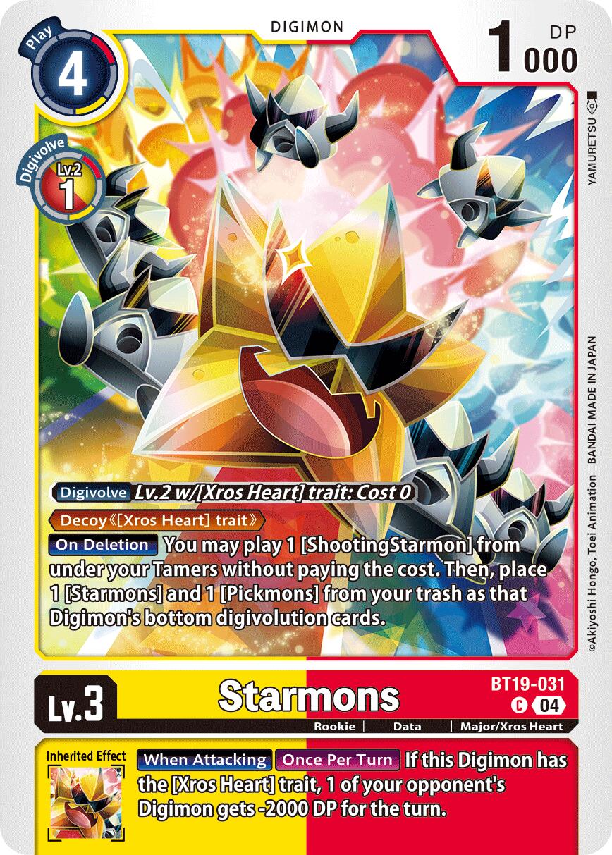 Image of Starmons [BT19-031] [Release Special Booster Ver.2.5]