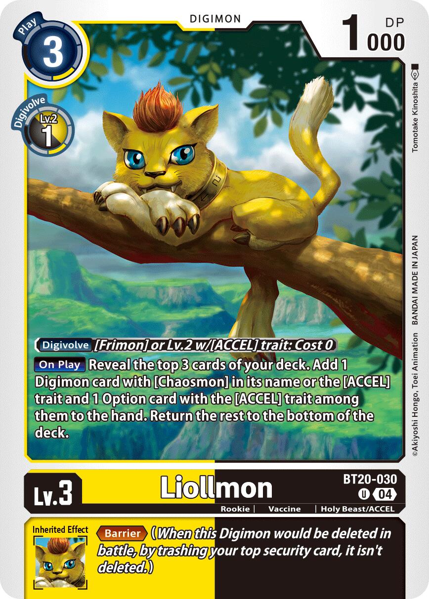 Image of Liollmon [BT20-030] - BT20-030 [Release Special Booster Ver.2.5]