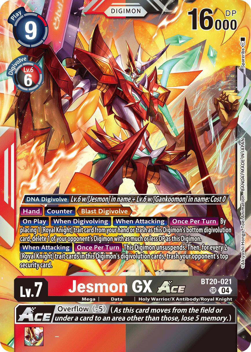 Image of Jesmon GX ACE [BT20-021] [Release Special Booster Ver.2.5]