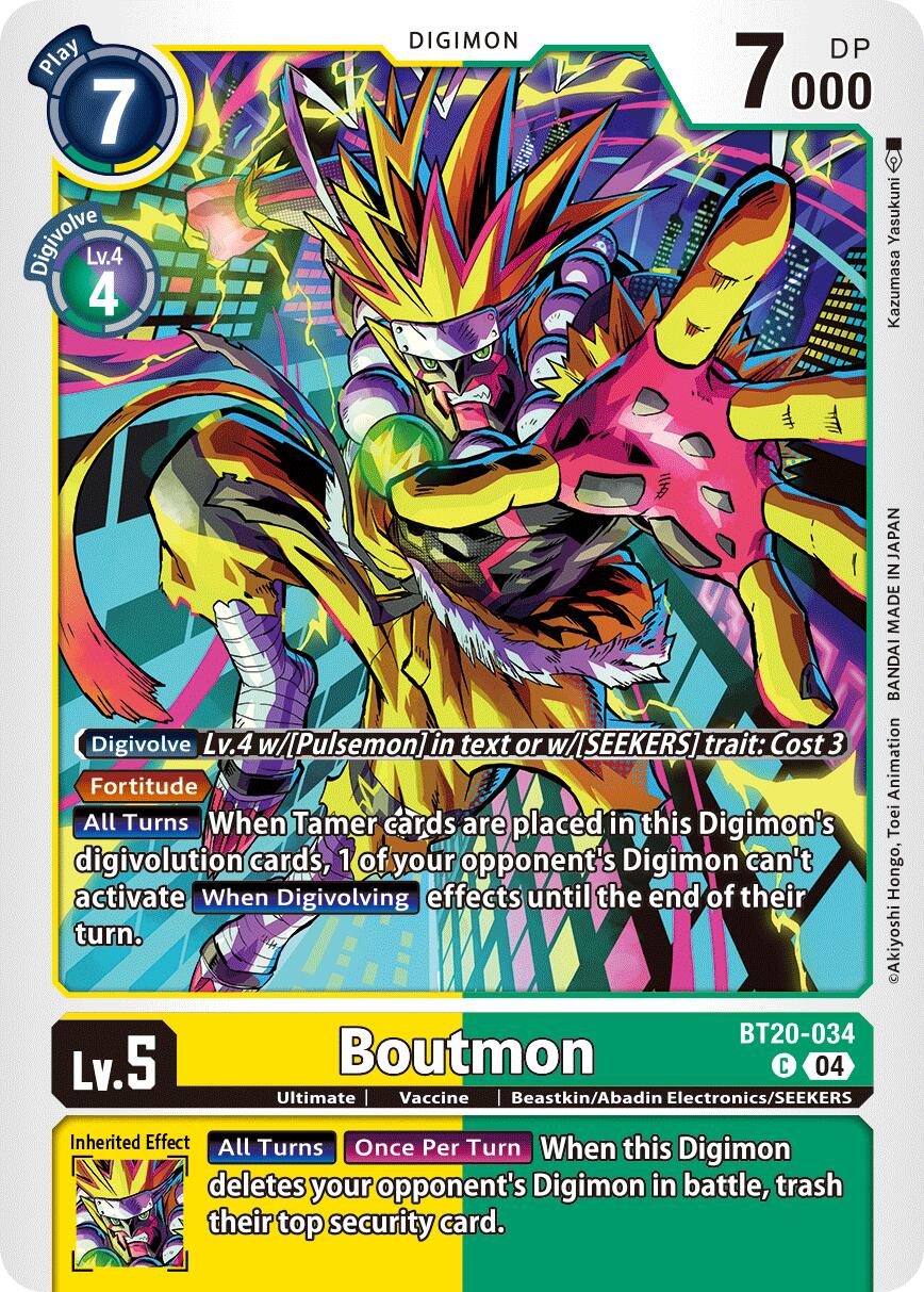 Image of Boutmon [BT20-034] [Release Special Booster Ver.2.5]