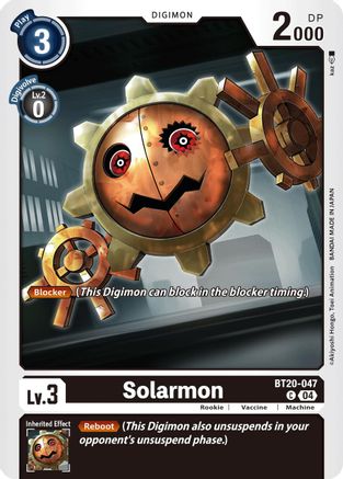 Image of Solarmon [BT20-047] [Release Special Booster Ver.2.5]