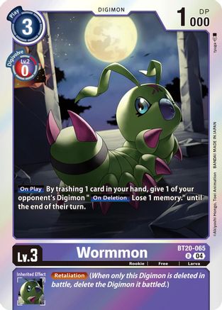 Image of Wormmon [BT20-065] [Release Special Booster Ver.2.5]