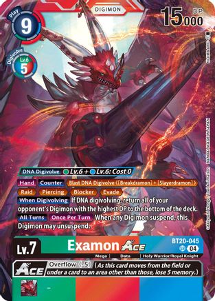 Image of Examon ACE [BT20-045] [Release Special Booster Ver.2.5]
