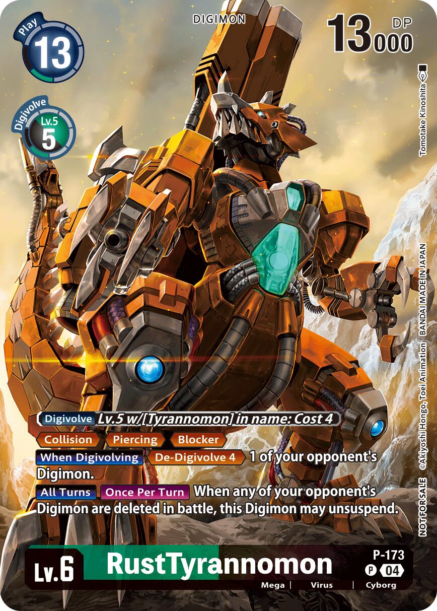 Image of RustTyrannomon [P-173] (Update Pack 2025) [Release Special Booster Ver.2.5]