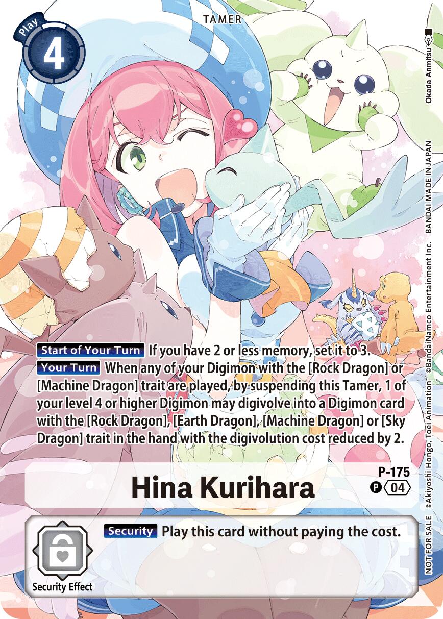 Image of Hina Kurihara [P-175] (Update Pack 2025) [Release Special Booster Ver.2.5]