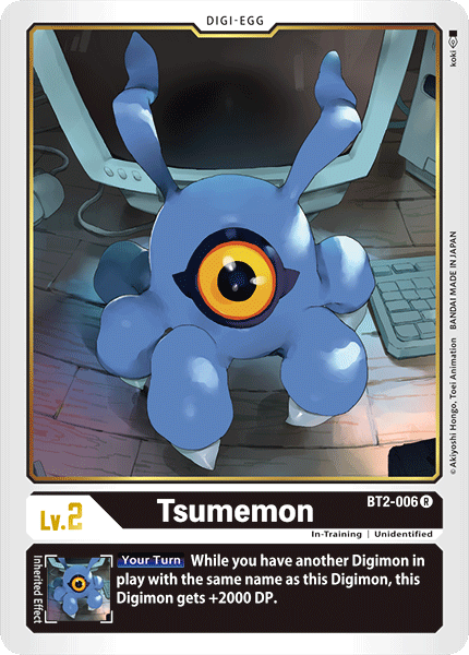 Image of Tsumemon [BT2-006] [Release Special Booster Ver.1.0]